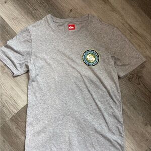 Quiksilver Heather Gray Short Sleeve Tee